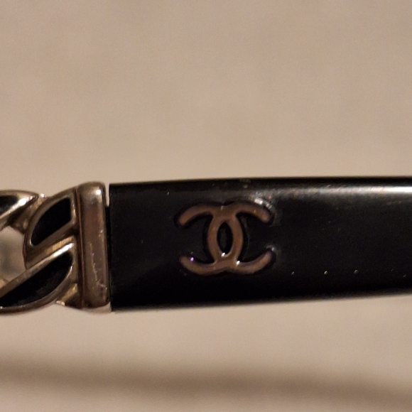 Chanel Women's Glasses Frames and Case Adults Black Gold - Picture 15 of 16